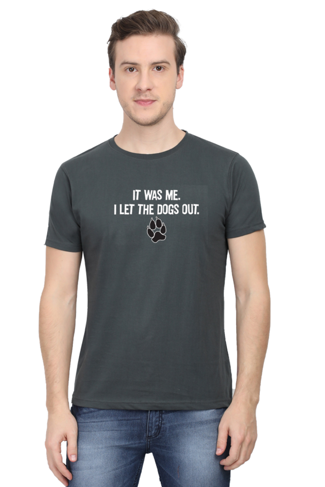 Classic T-shirt - I let the dogs out.