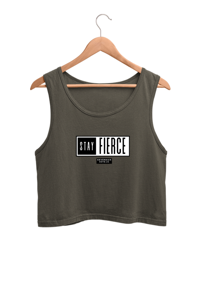 Women's Crop Tank Top - Stay fierce