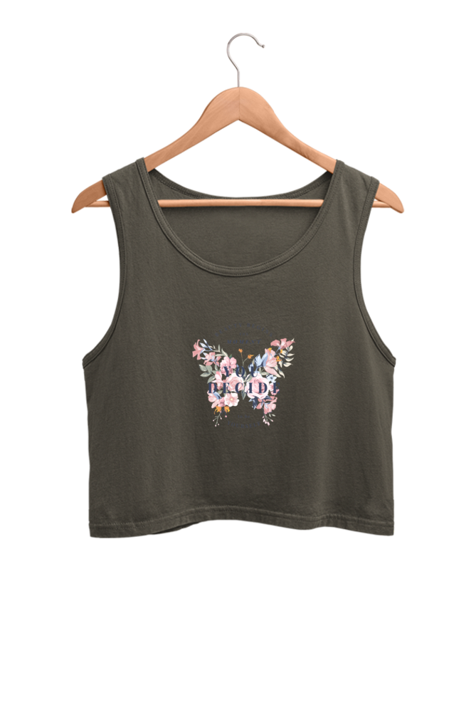 Women's Crop Tank Top - You Decide