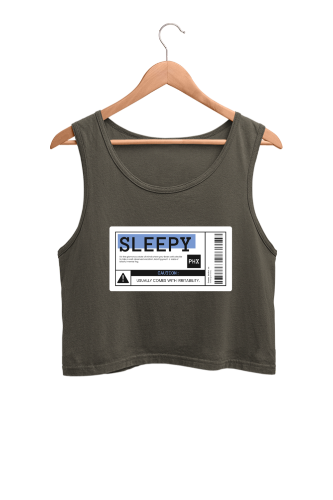 Women's Crop Tank Top - Sleepy label