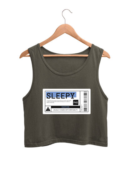 Women's Crop Tank Top - Sleepy label