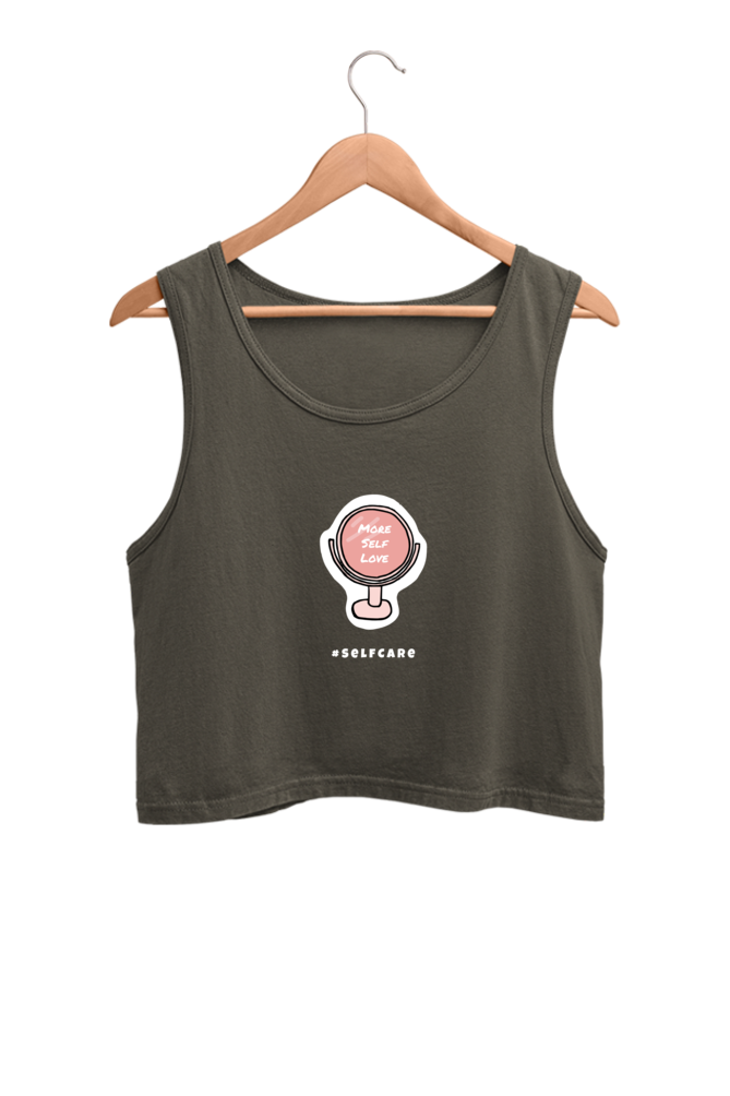 Women's Crop Tank Top - More self love