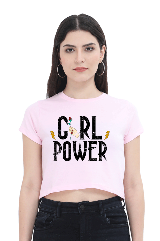 Women's Crop Top - GIRL POWER