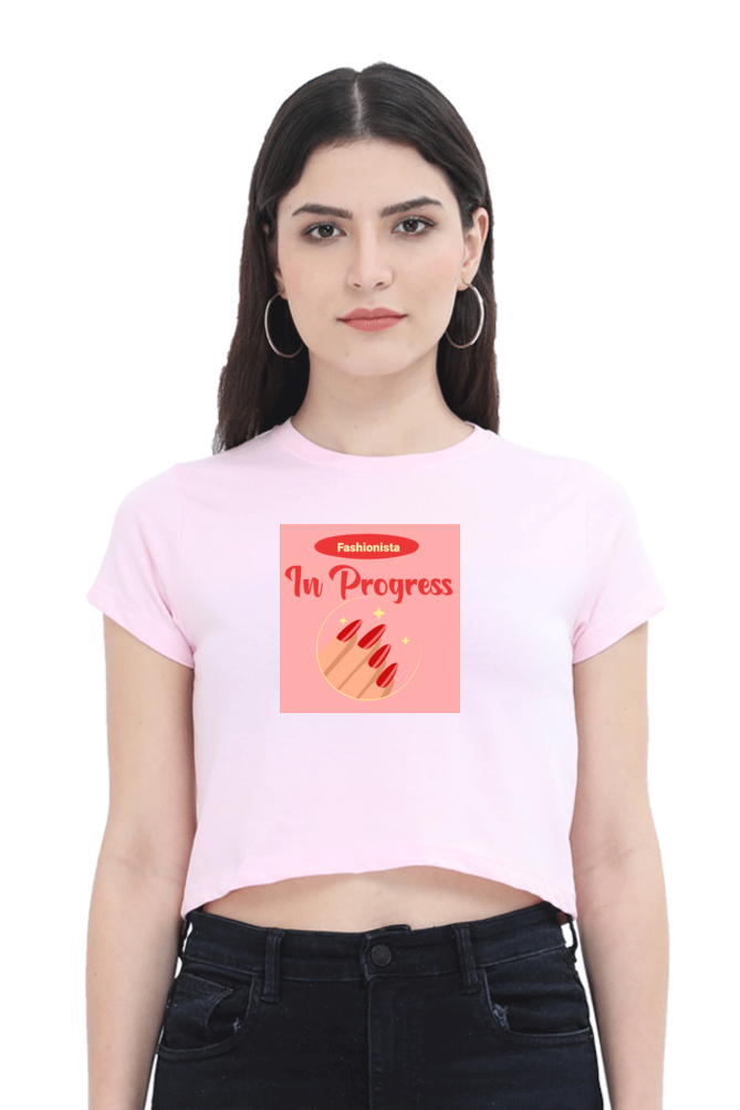 Women's Crop Top - Fashionista in progress