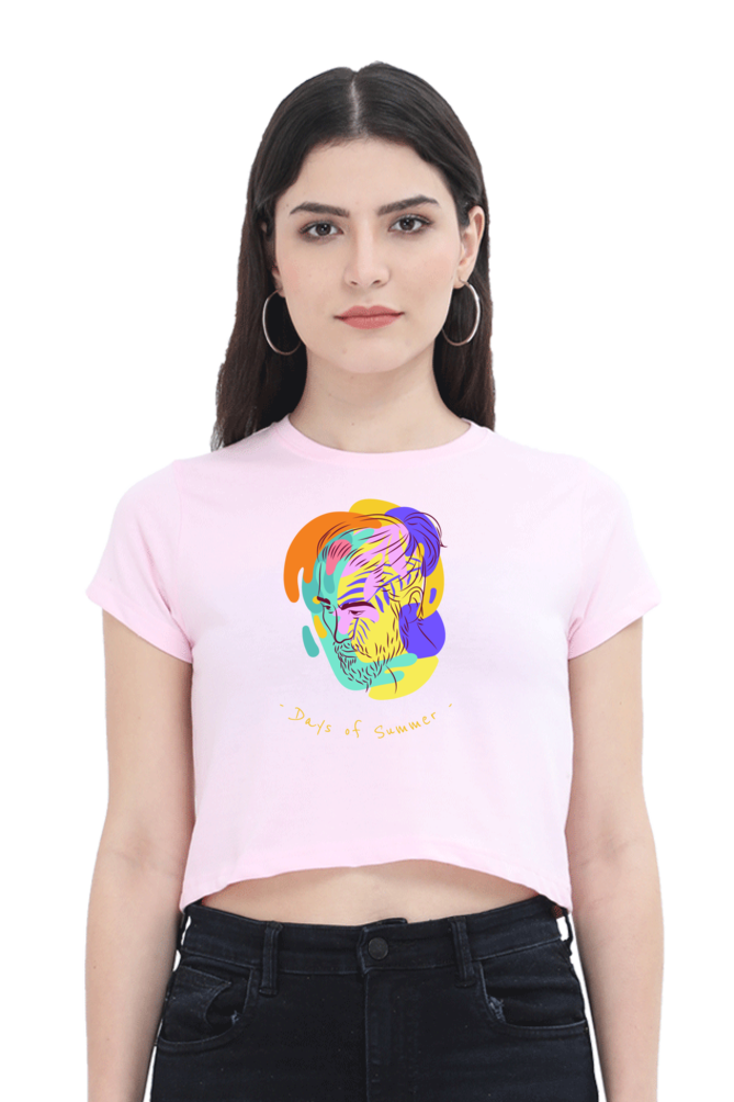 Women's Crop Top - Days of summer