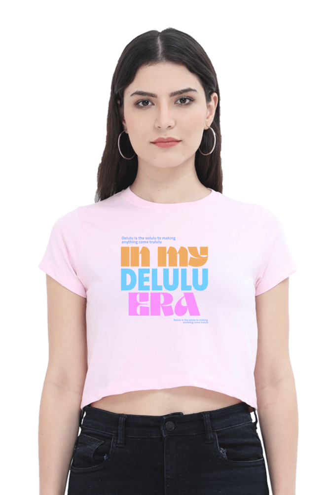 Women's Crop Top - In my delulu era