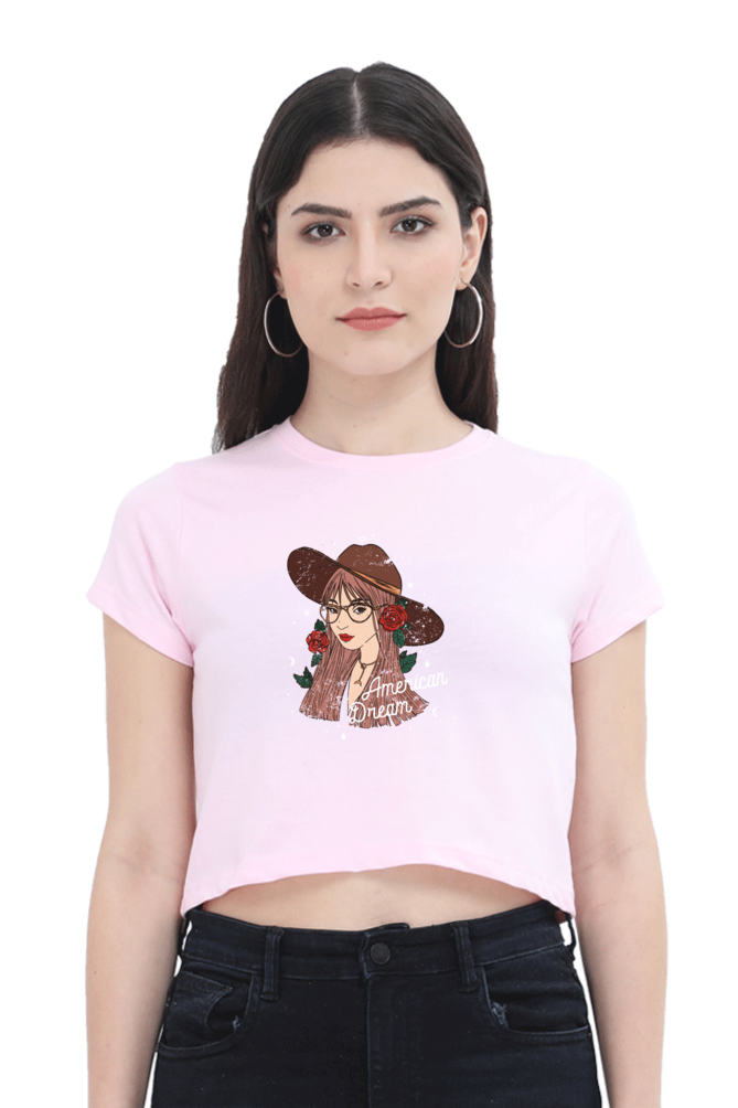 Women's Crop Top - American Dream!