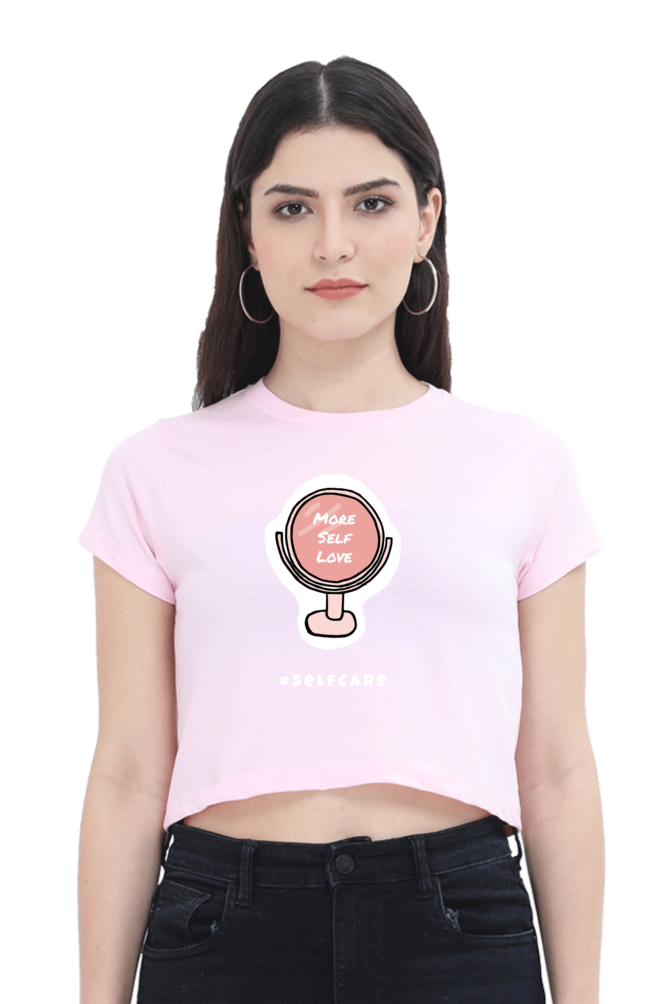 Women's Crop Top - More self love