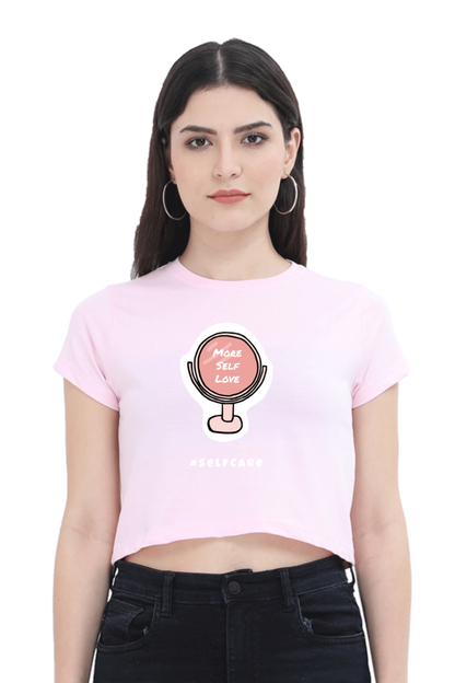 Women's Crop Top - More self love