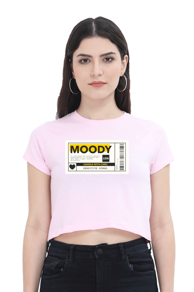 Women's Crop Top - Moody Label