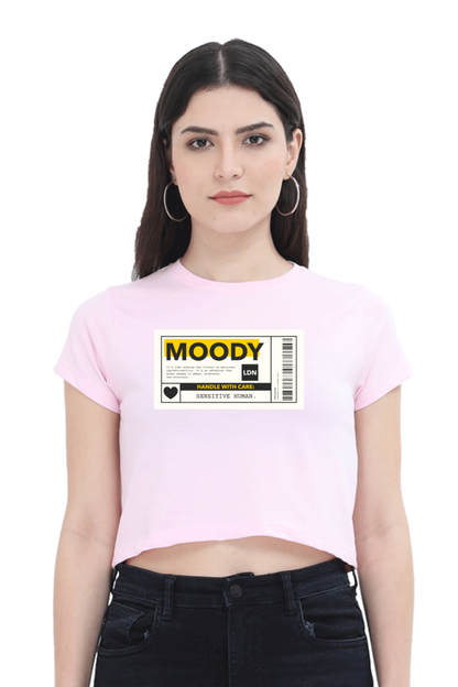 Women's Crop Top - Moody Label