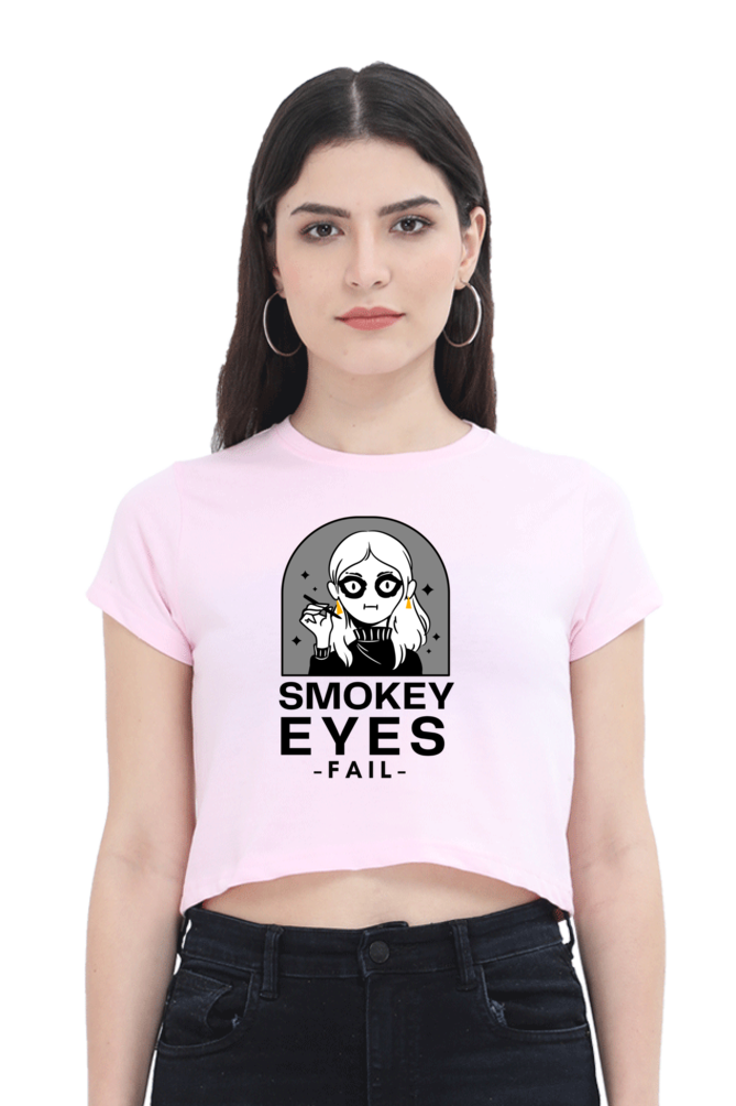 Women's Crop Top - Smokey eyes