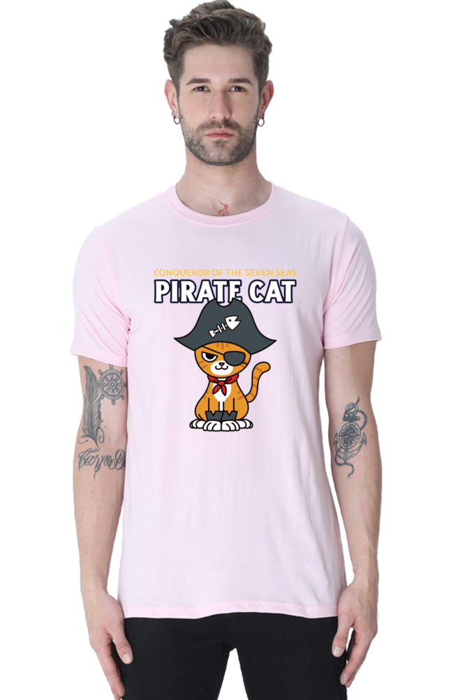 Classic T-shirt - Pirate cat