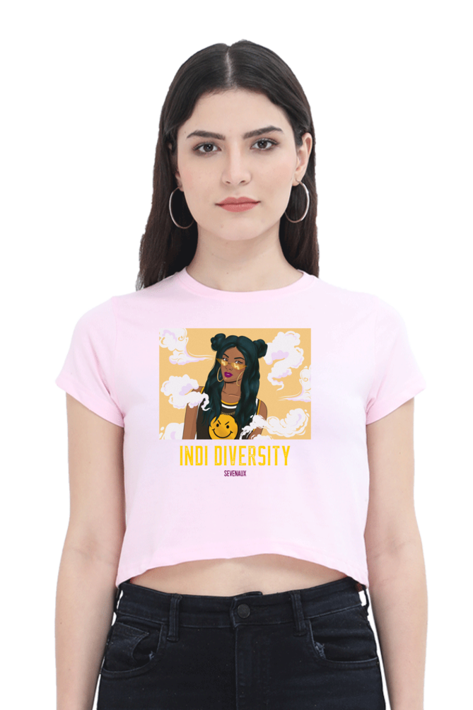 Women's Crop Top - Indi Diversity