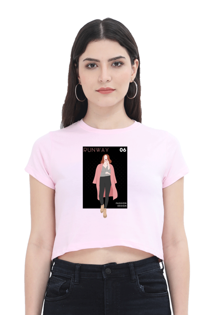 Women's Crop Top - Fashion runway