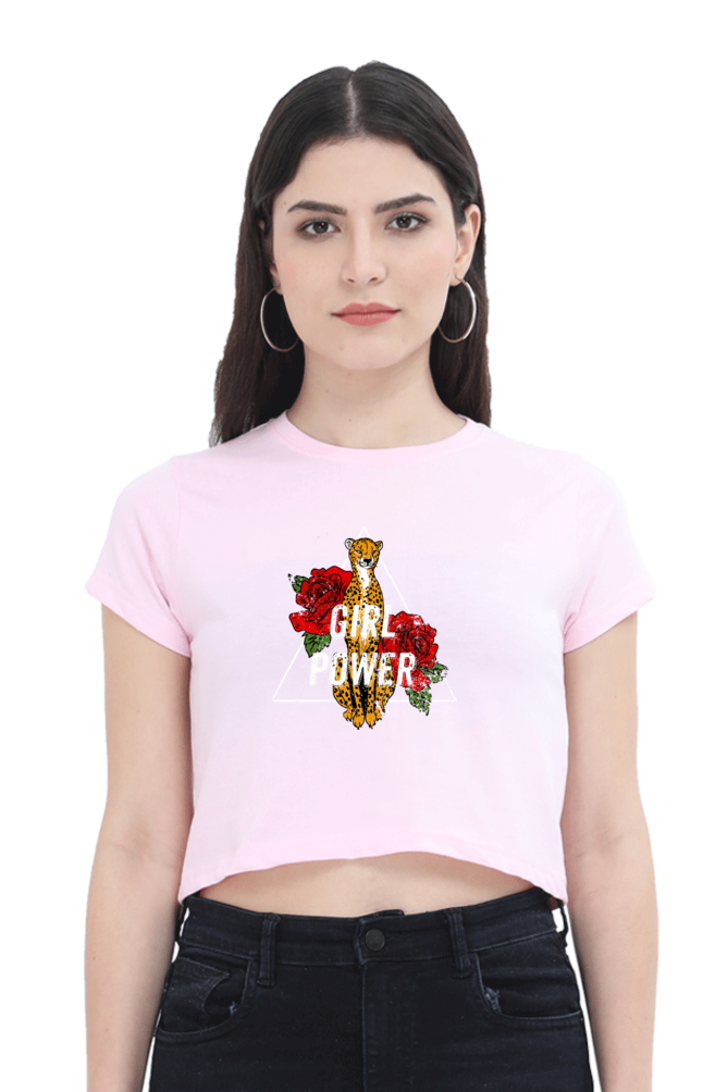 Women's Crop Top - Girl Power