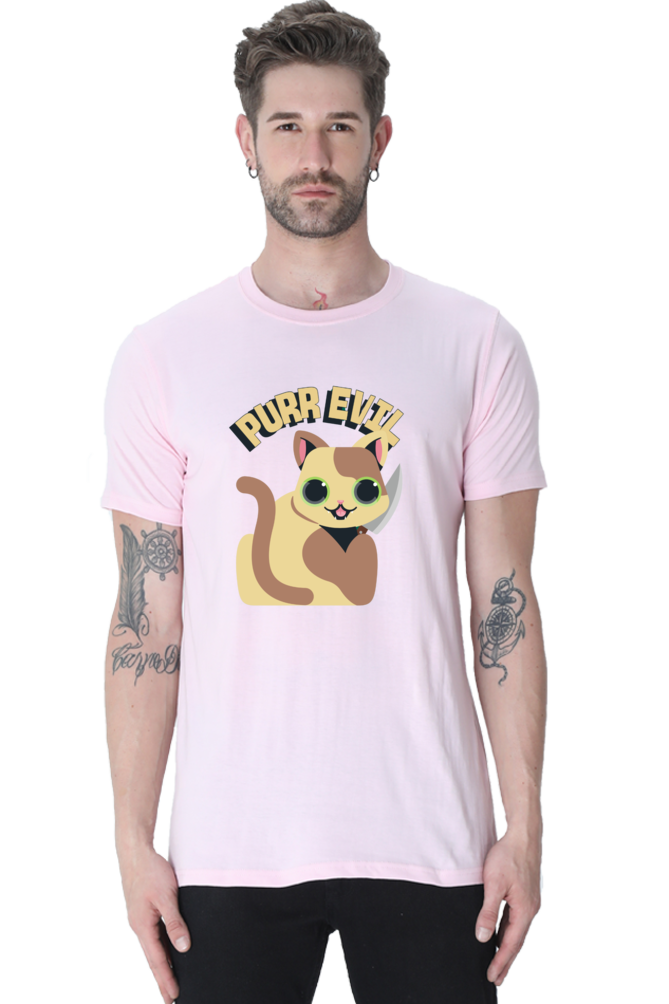 Classic T-shirt - Purr evil cat