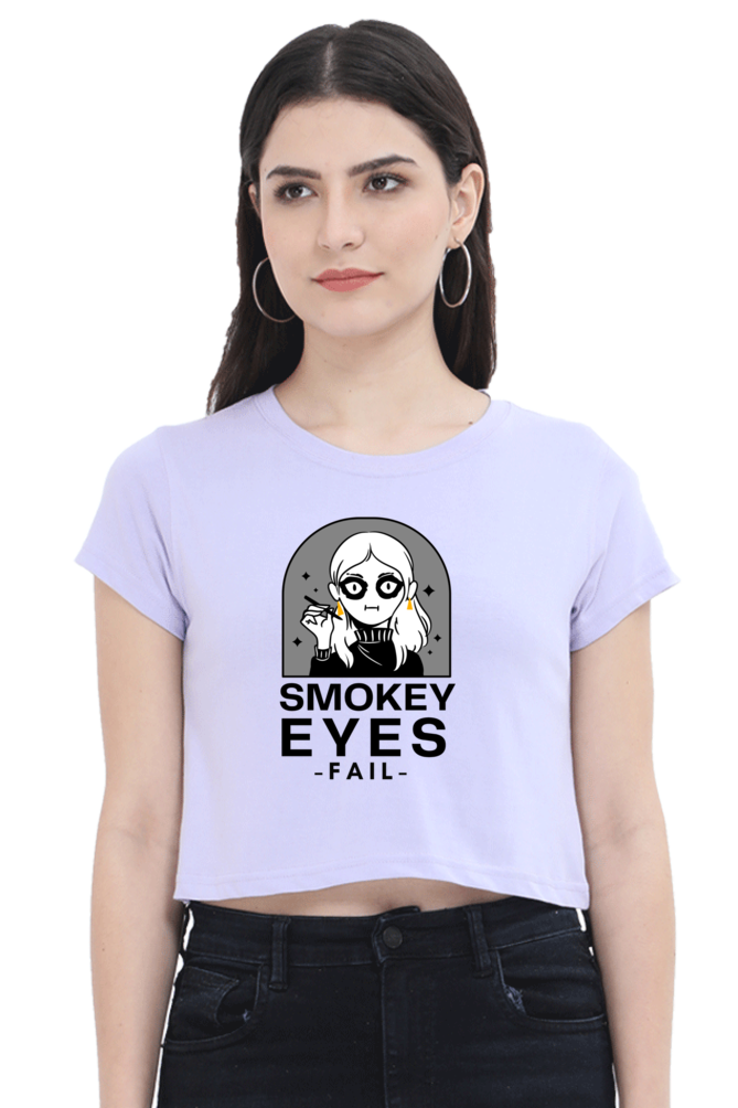 Women's Crop Top - Smokey eyes