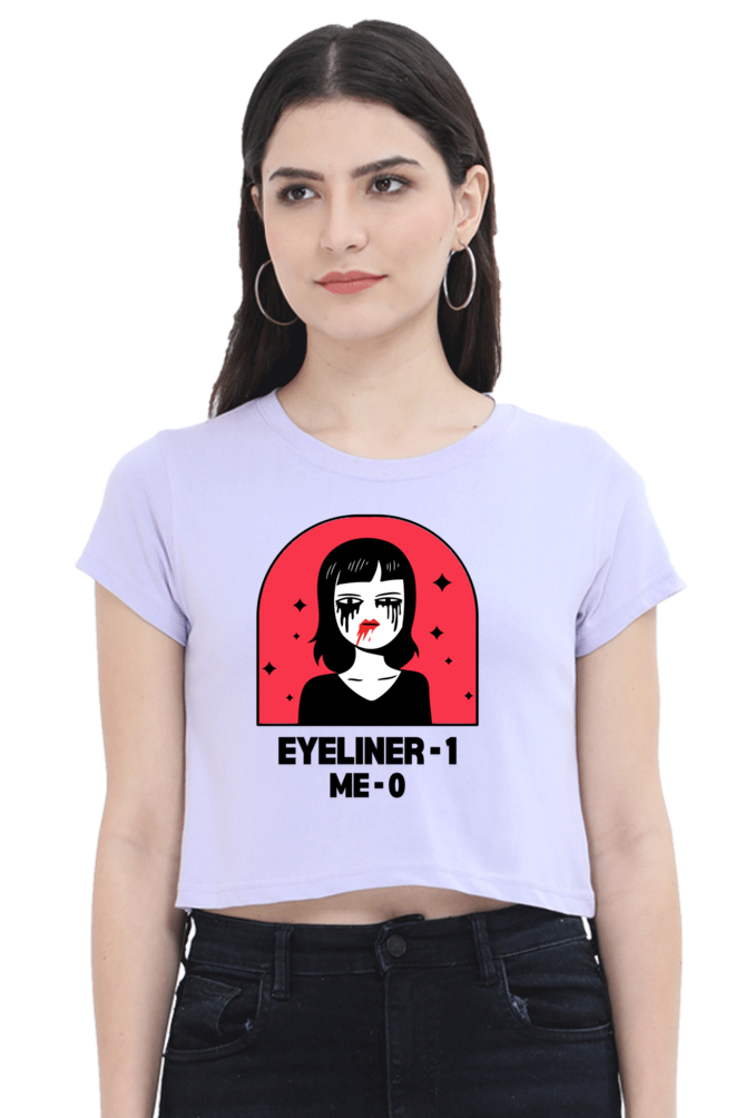 Women's Crop Top - Eyeliner