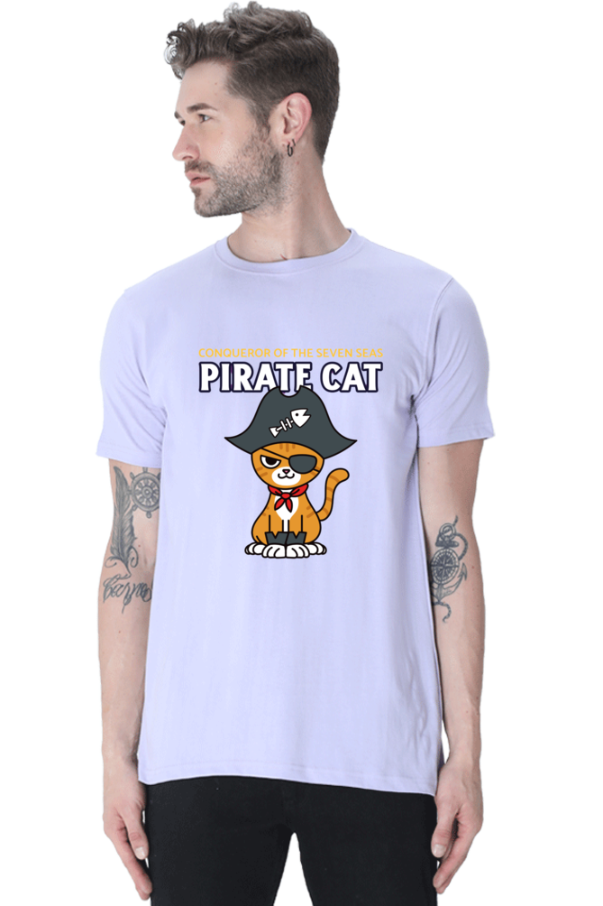 Classic T-shirt - Pirate cat