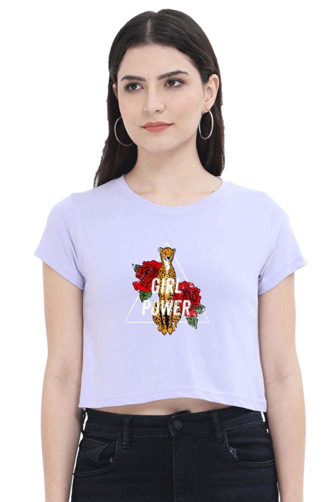 Women's Crop Top - Girl Power