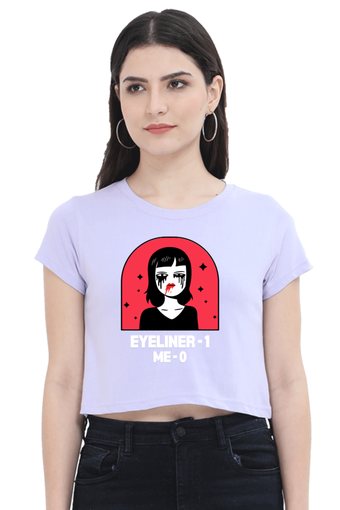 Women's Crop Top - Eyeliner