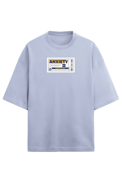 Premium Terry Oversized T-shirt – Anxiety label