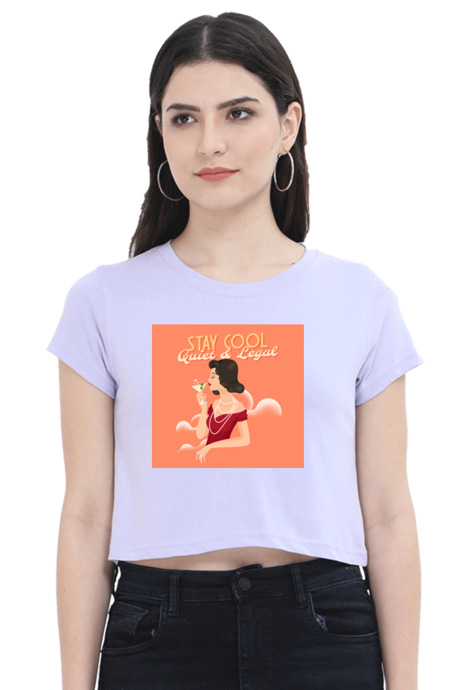 Women's Crop Top - Stay Cool