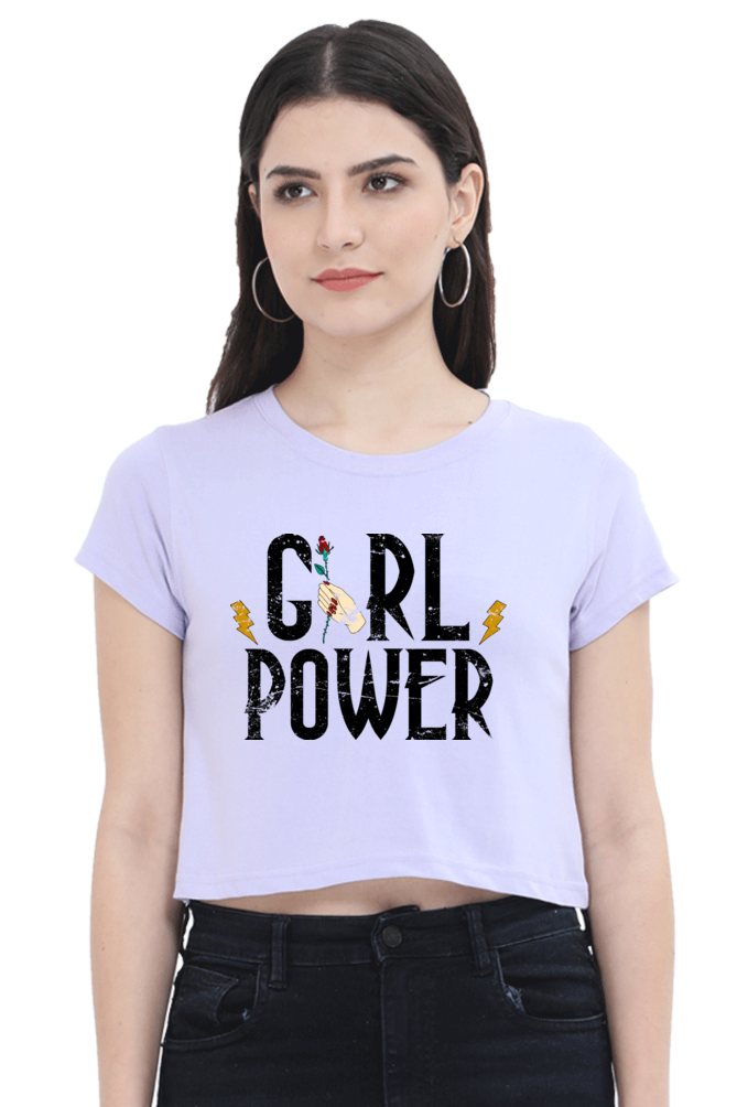 Women's Crop Top - GIRL POWER