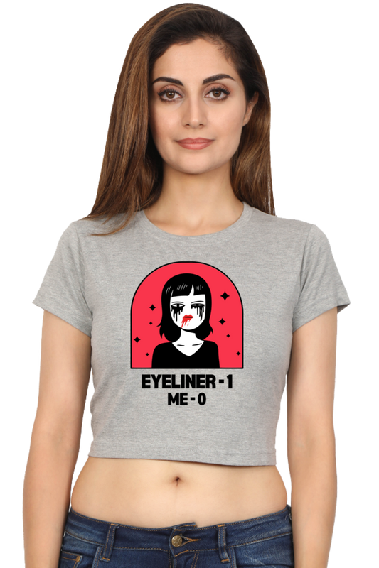 Women's Crop Top - Eyeliner