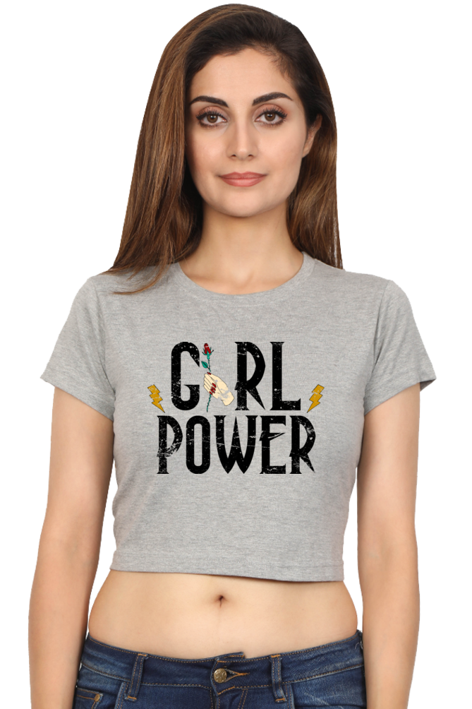 Women's Crop Top - GIRL POWER