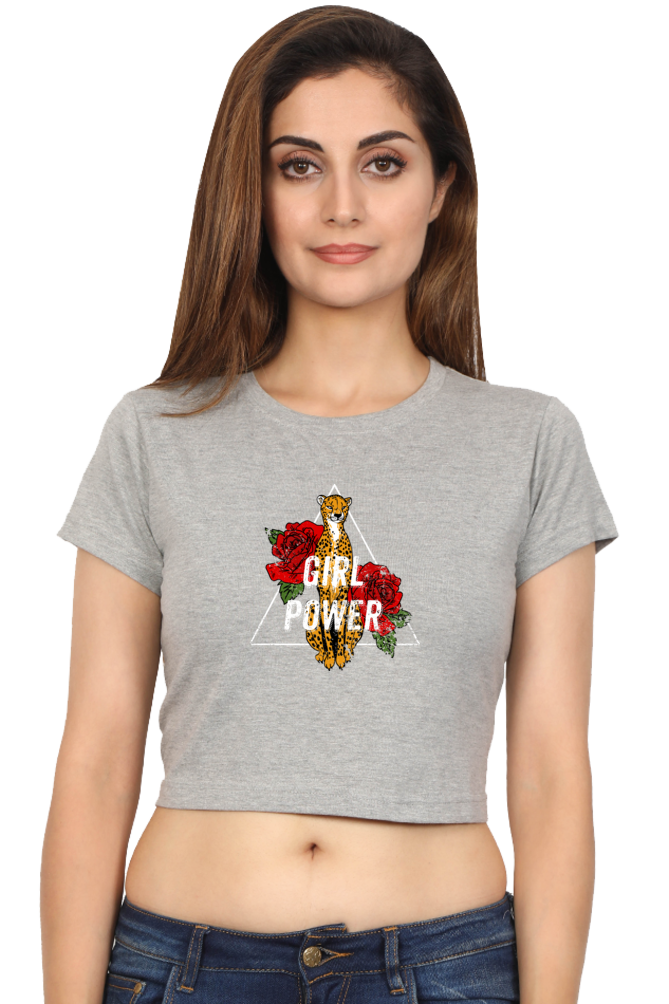 Women's Crop Top - Girl Power