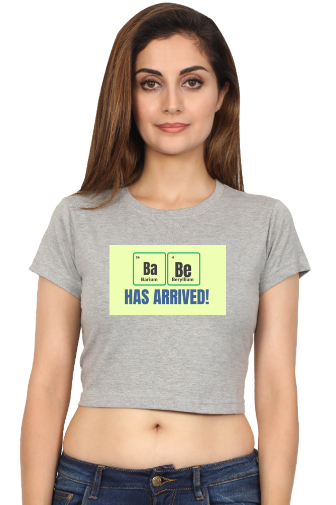 Women's Crop Top - BaBe has arrived