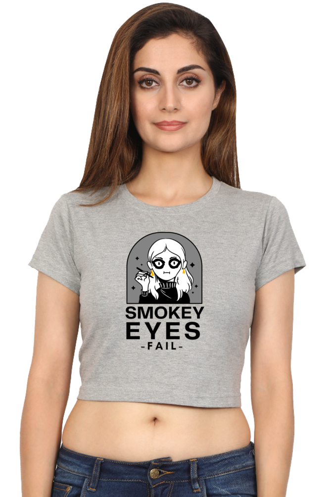 Women's Crop Top - Smokey eyes