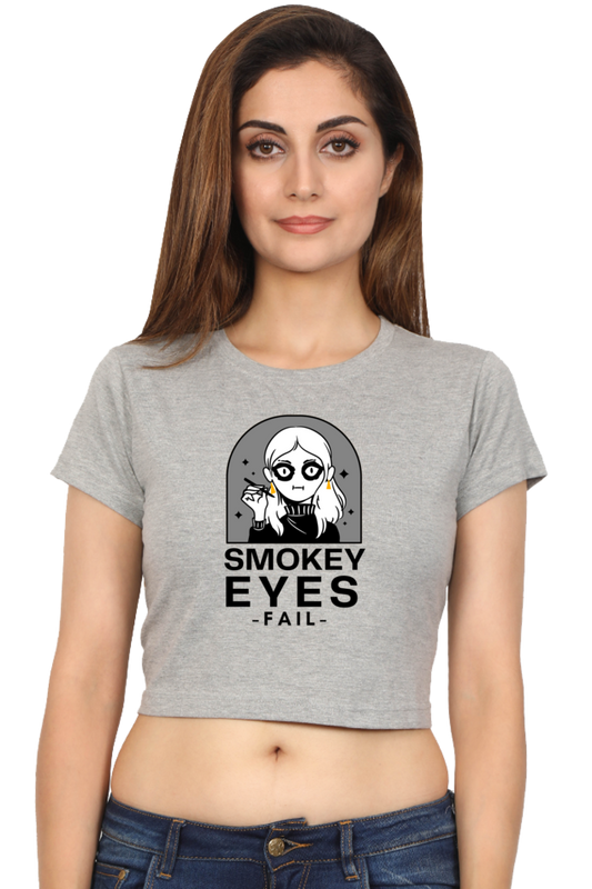 Women's Crop Top - Smokey eyes