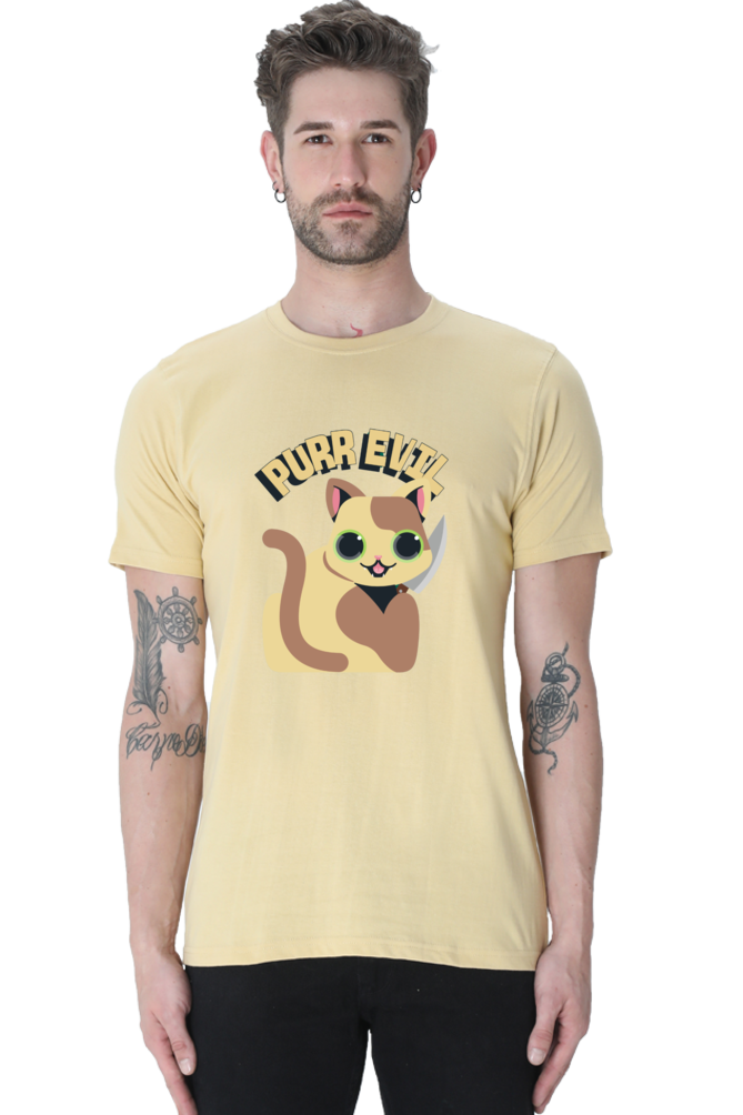 Classic T-shirt - Purr evil cat