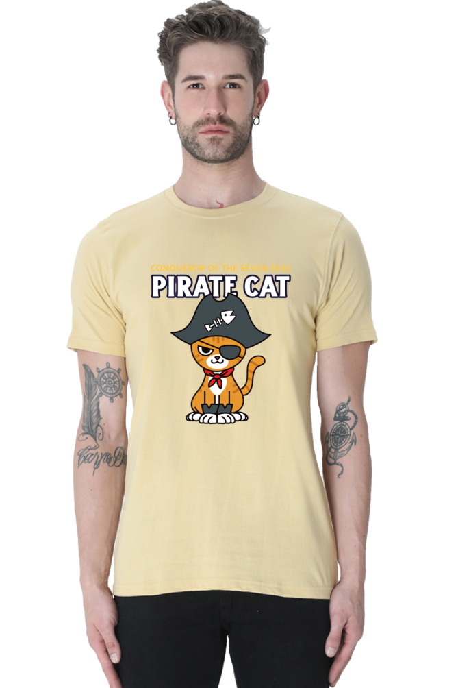 Classic T-shirt - Pirate cat