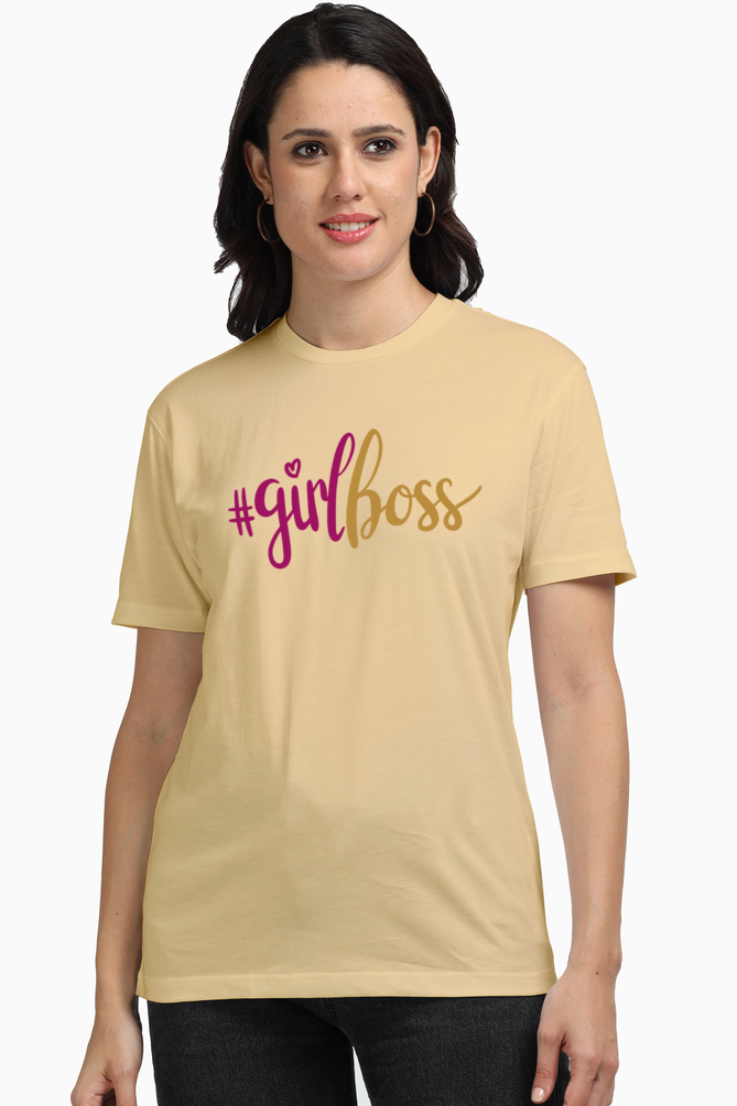 Premium Women's T-shirt - Girl Boss