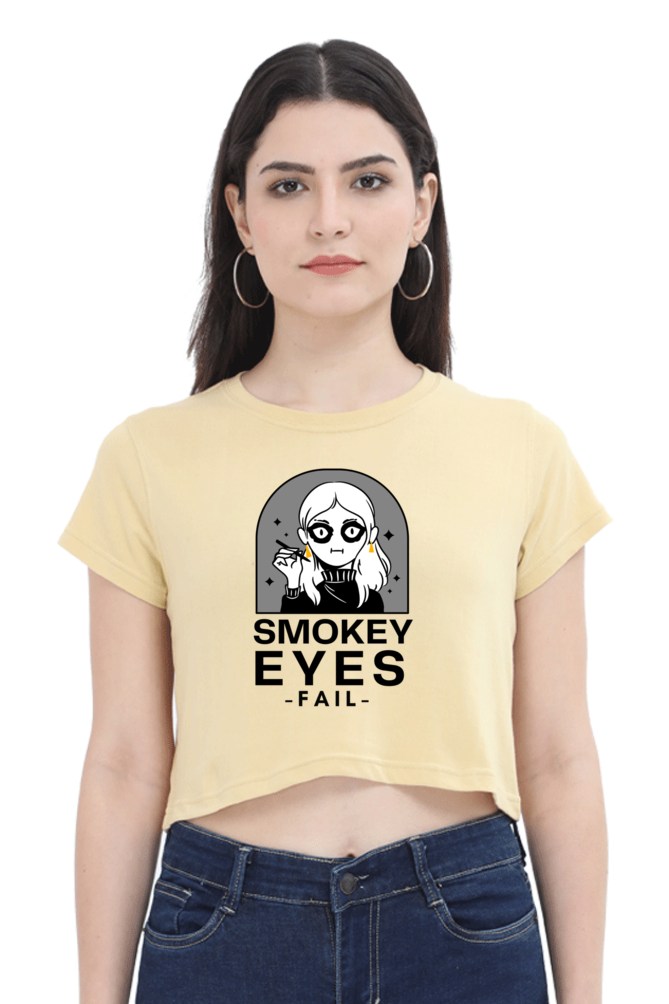 Women's Crop Top - Smokey eyes