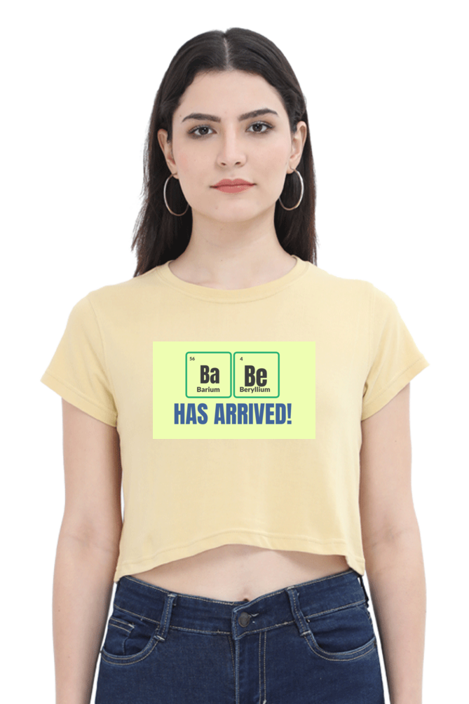 Women's Crop Top - BaBe has arrived