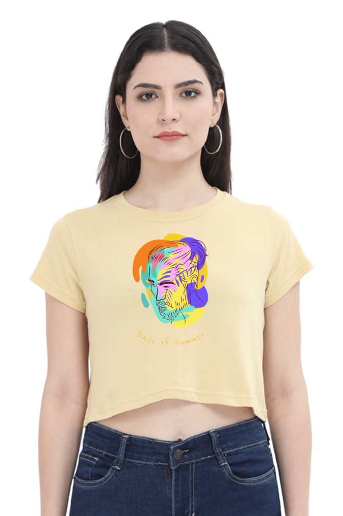 Women's Crop Top - Days of summer