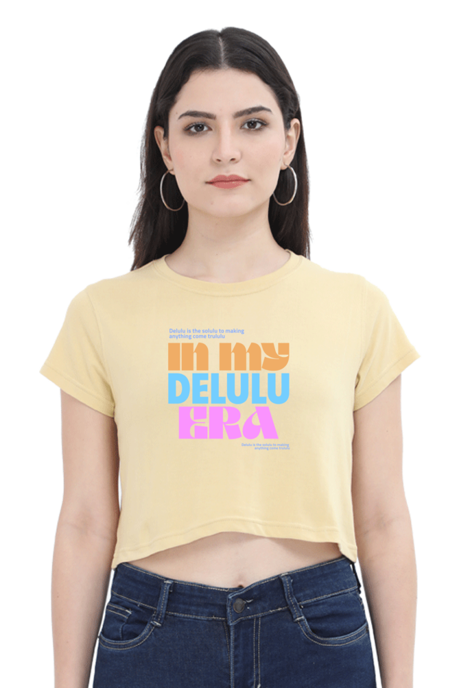 Women's Crop Top - In my delulu era