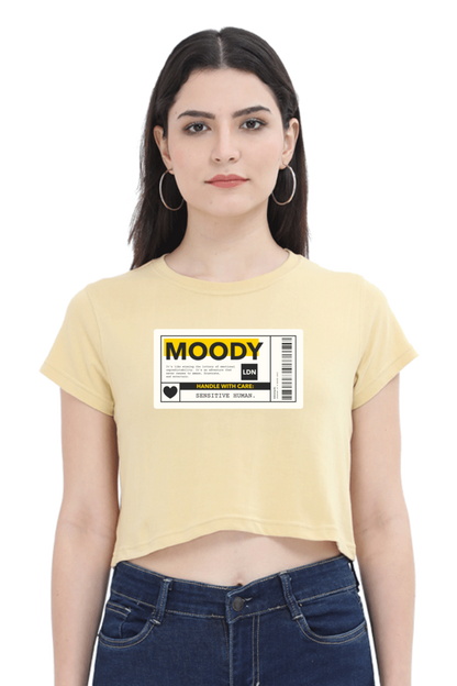 Women's Crop Top - Moody Label