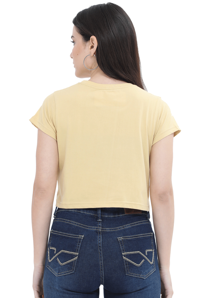 Women's Crop Top - Woman fish