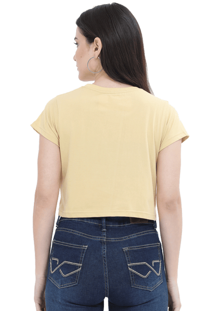 Women's Crop Top - Woman fish