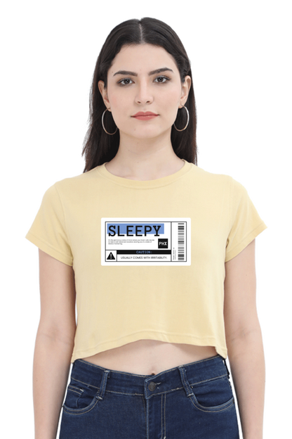 Women's Crop Top - Sleepy label