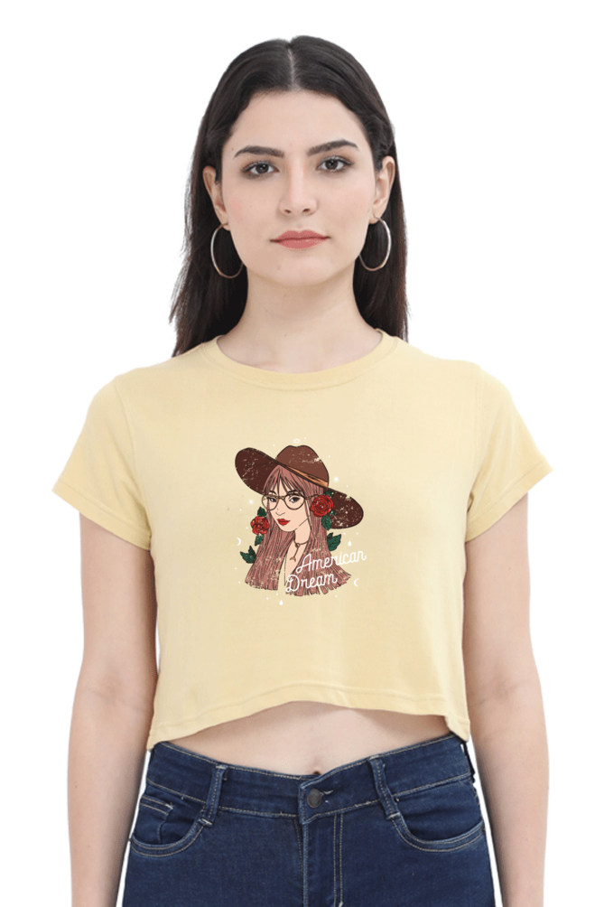 Women's Crop Top - American Dream!