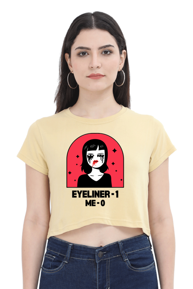 Women's Crop Top - Eyeliner