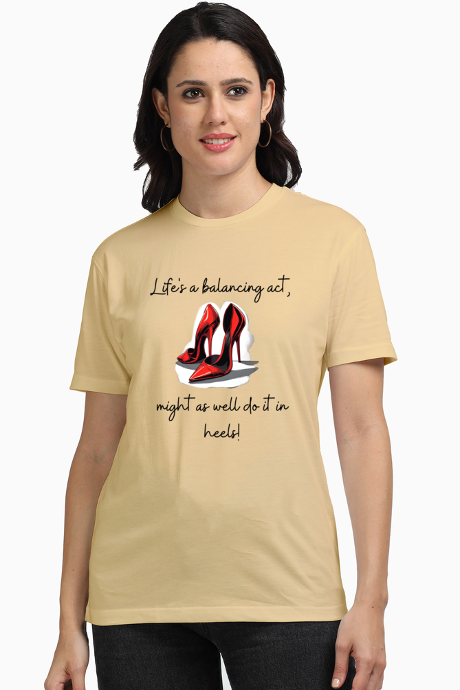 Women's Premium T-shit - Life in Heels!