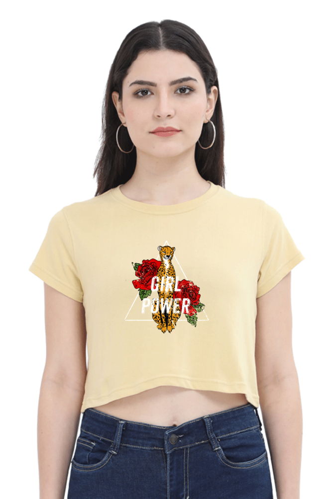 Women's Crop Top - Girl Power